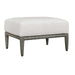 Uttermost Uttermost Borneo White Cushion Outdoor Ottoman