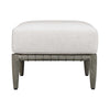 Uttermost Uttermost Borneo White Cushion Outdoor Ottoman
