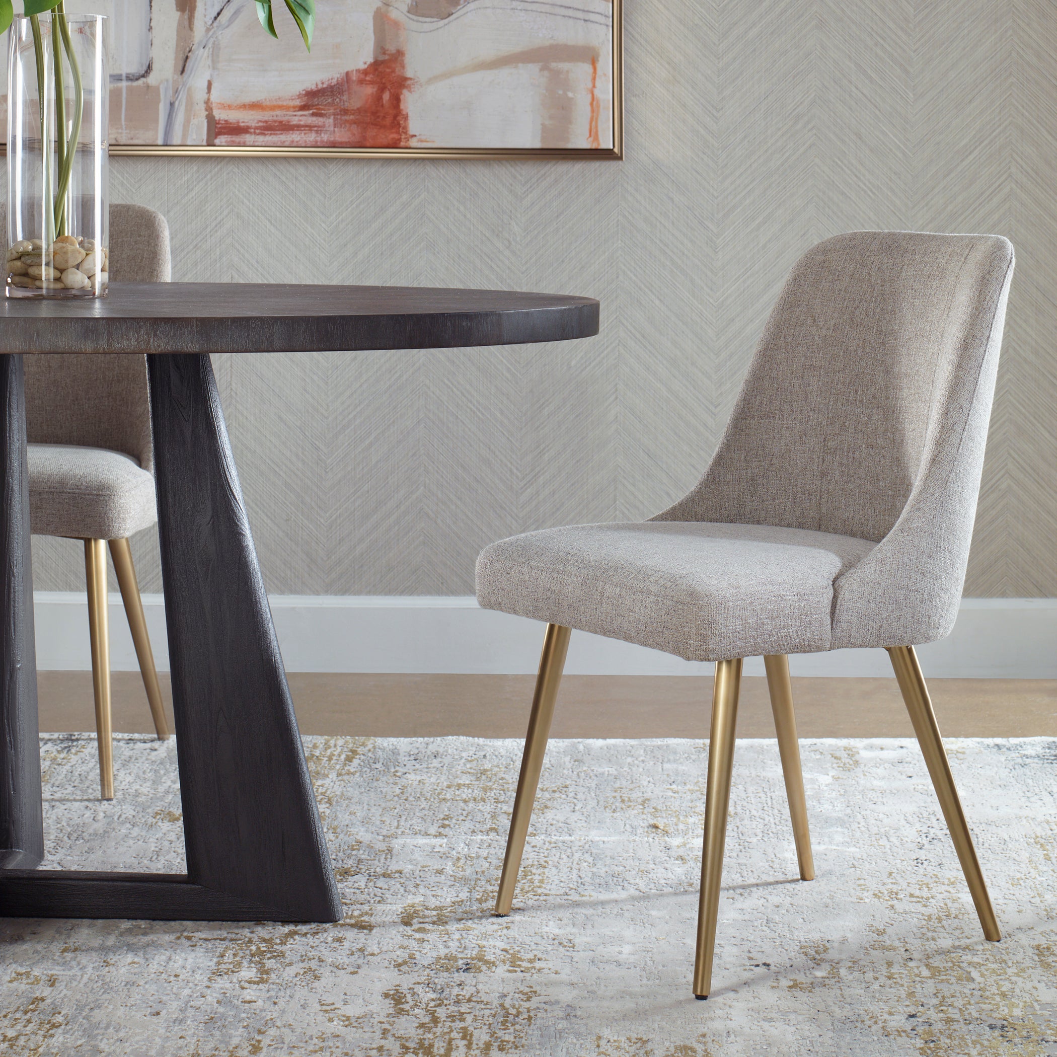 Uttermost Furniture Uttermost Bramwell Gray Dining Chair