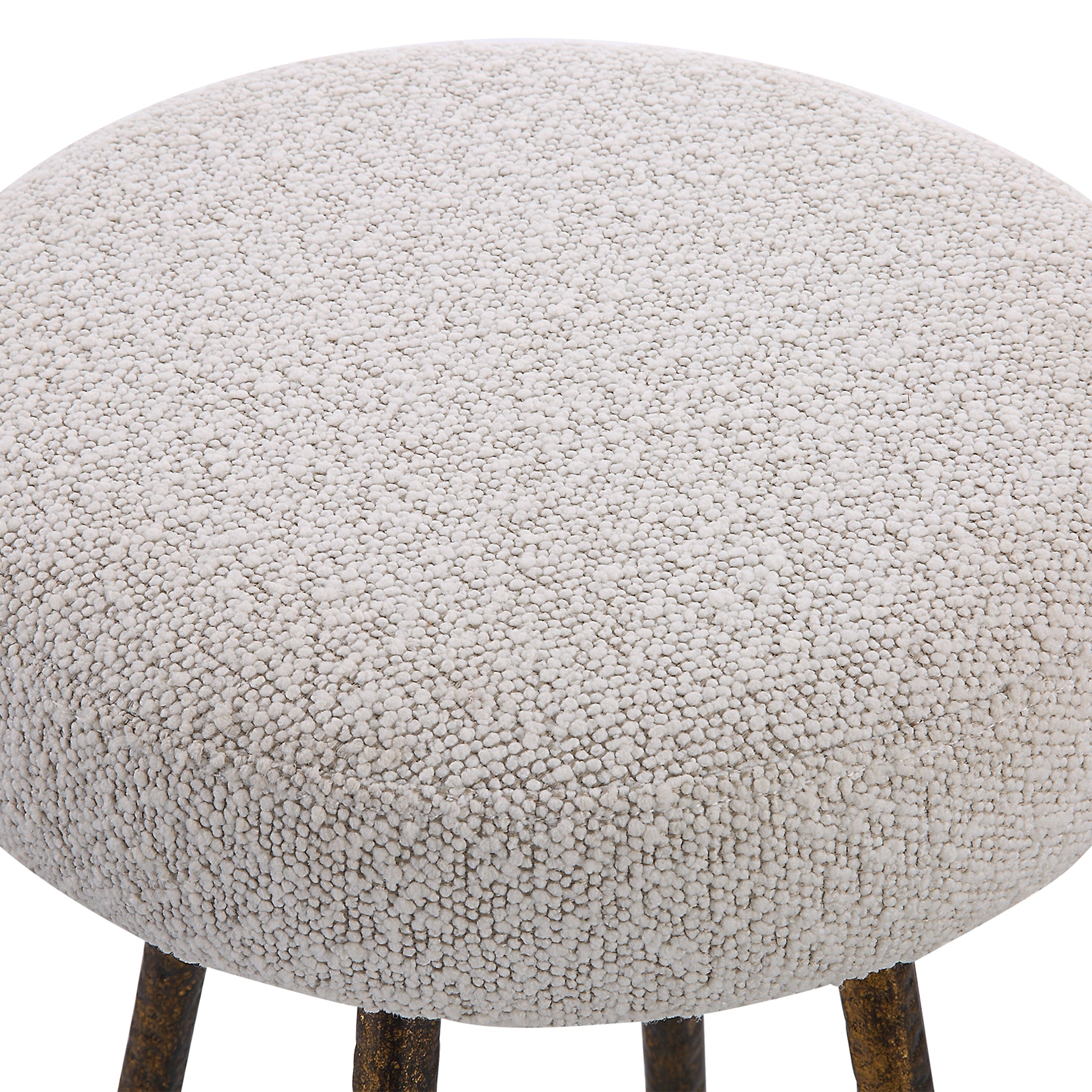 Uttermost Home Uttermost Braven White Fabric Counter Stool