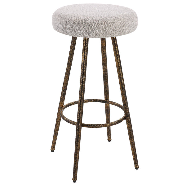 Uttermost Home Uttermost Braven White Fabric Counter Stool