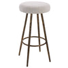 Uttermost Home Uttermost Braven White Fabric Counter Stool