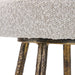Uttermost Home Uttermost Braven White Fabric Counter Stool