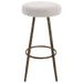 Uttermost Home Uttermost Braven White Fabric Counter Stool