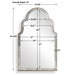 Uttermost Home Decor Uttermost Brayden Antique Arch Mirror
