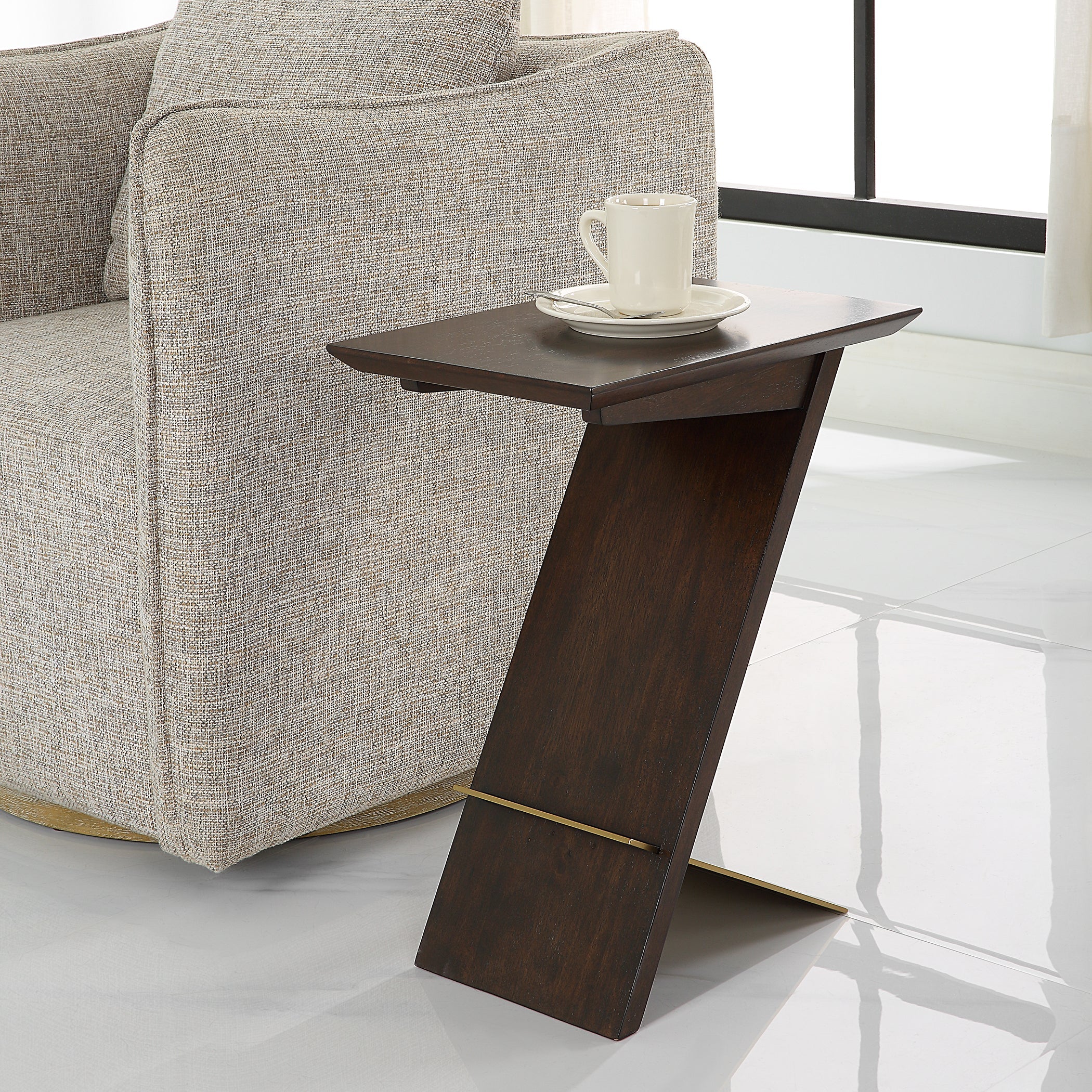 Uttermost Furniture Uttermost Breakthrough Modern Accent Table