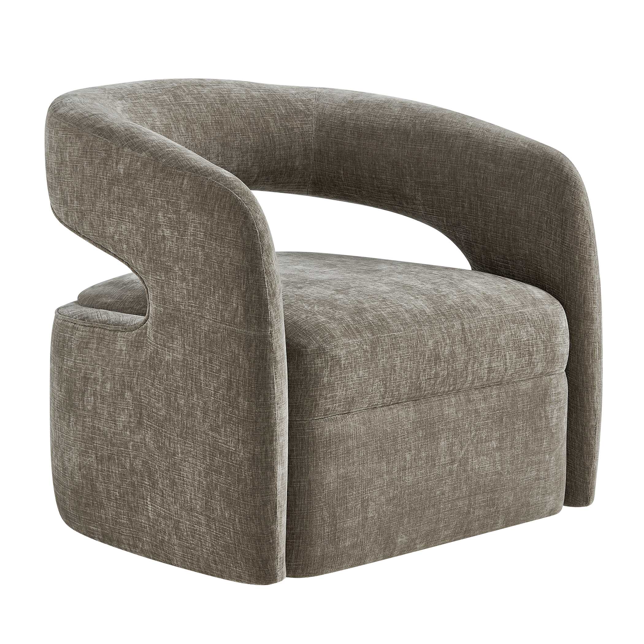 Uttermost Furniture Uttermost Breis Swivel Barrel Chair
