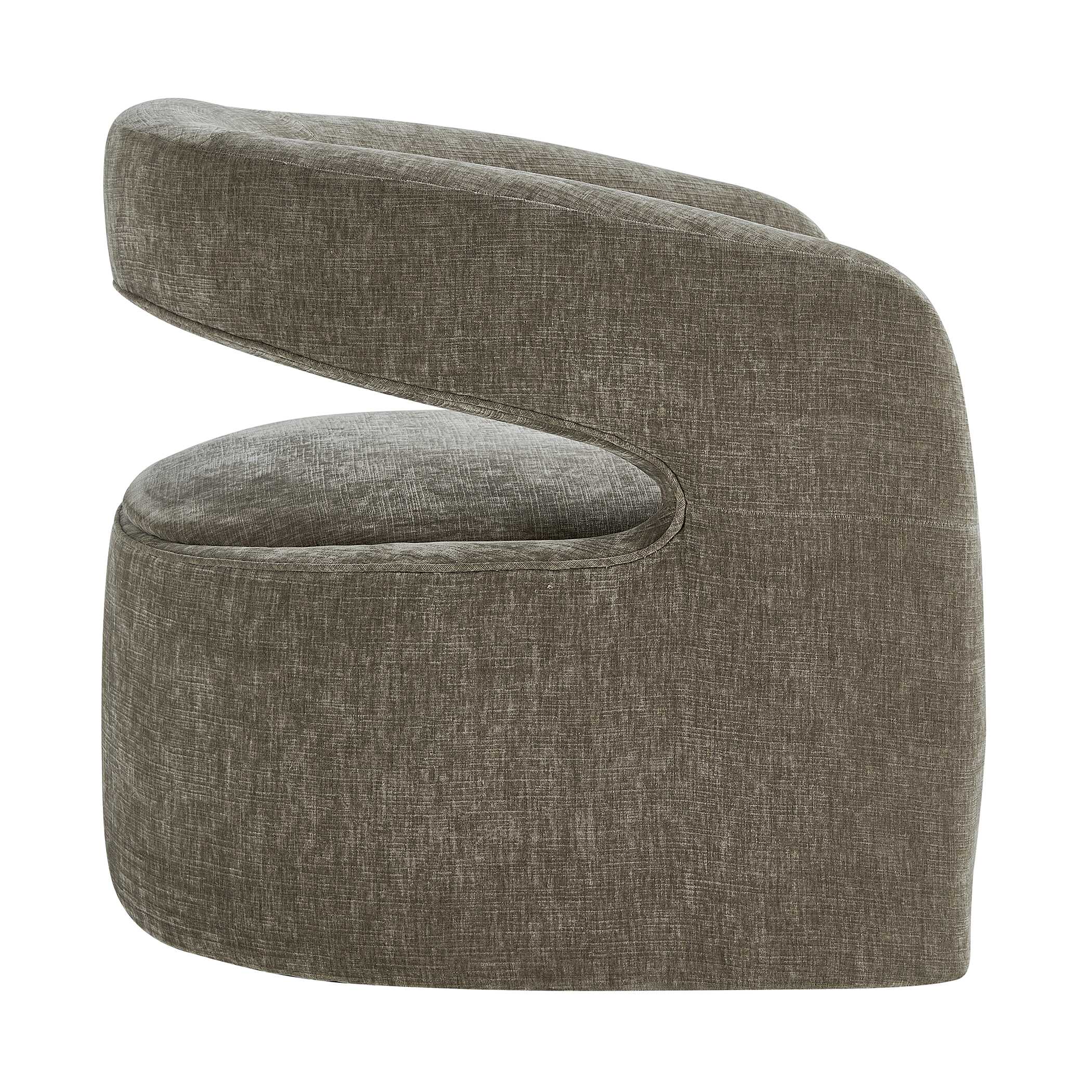 Uttermost Furniture Uttermost Breis Swivel Barrel Chair