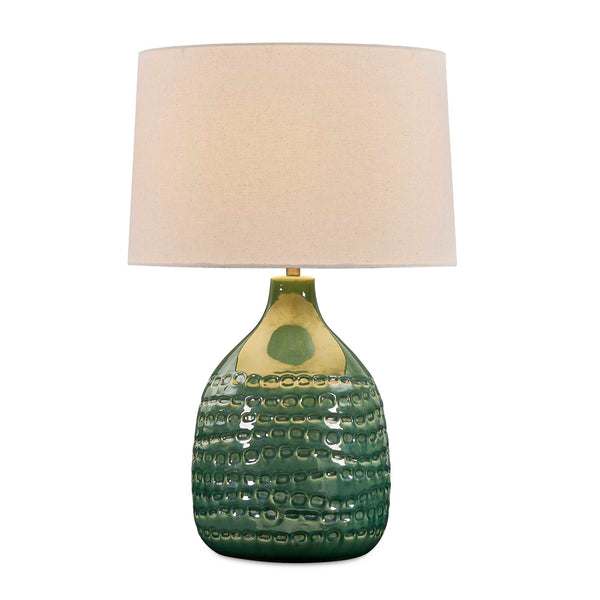 Uttermost Lighting Uttermost Breya Green Glaze Table Lamp