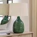 Uttermost Lighting Uttermost Breya Green Glaze Table Lamp