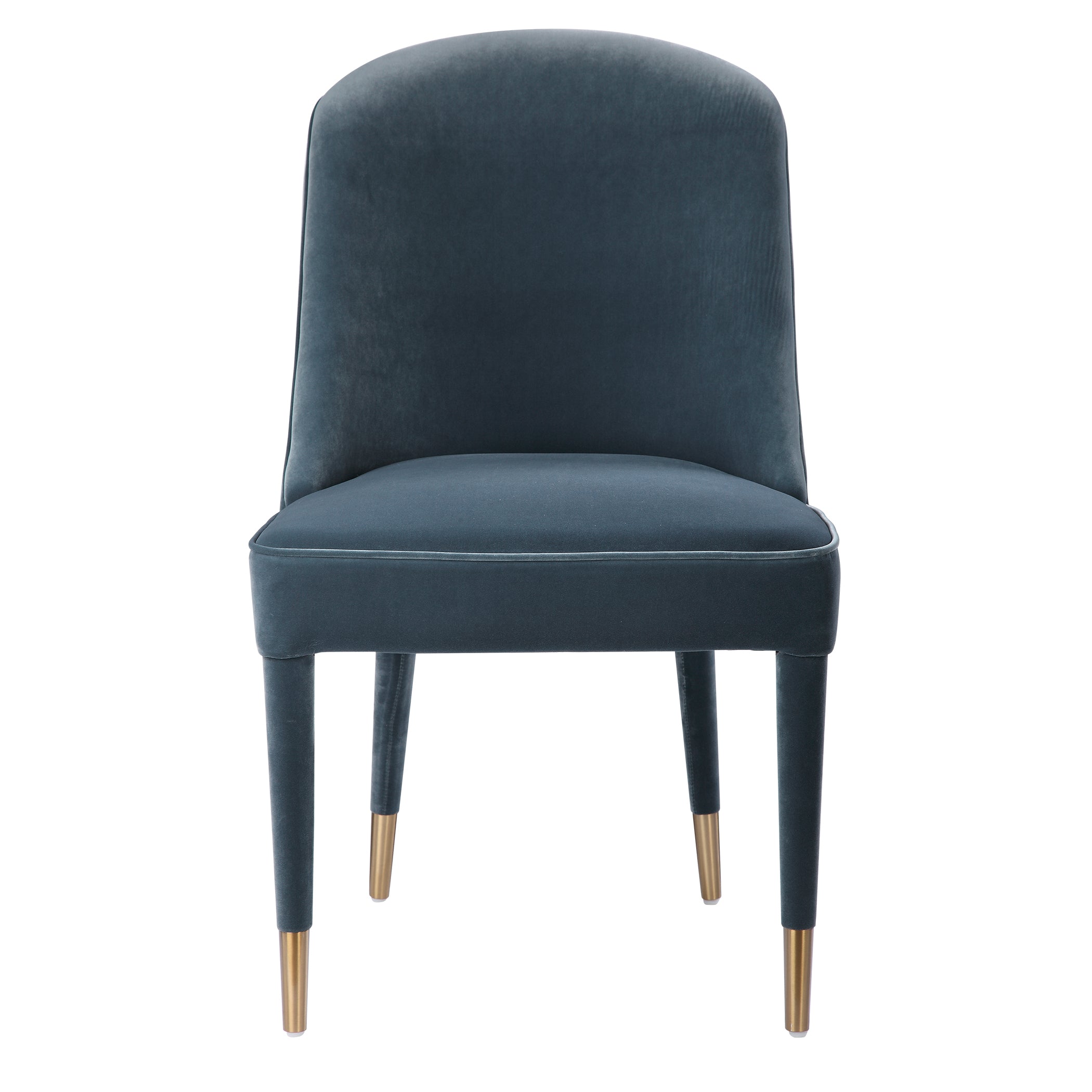 Uttermost Home Motor Freight - To be Quoted Uttermost Brie Armless Chair, Blue, Set Of 2