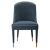 Uttermost Home Motor Freight - To be Quoted Uttermost Brie Armless Chair, Blue, Set Of 2
