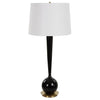 Uttermost Lighting Uttermost Brielle Polished Black Table Lamp