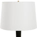 Uttermost Lighting Uttermost Brielle Polished Black Table Lamp