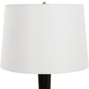Uttermost Lighting Uttermost Brielle Polished Black Table Lamp