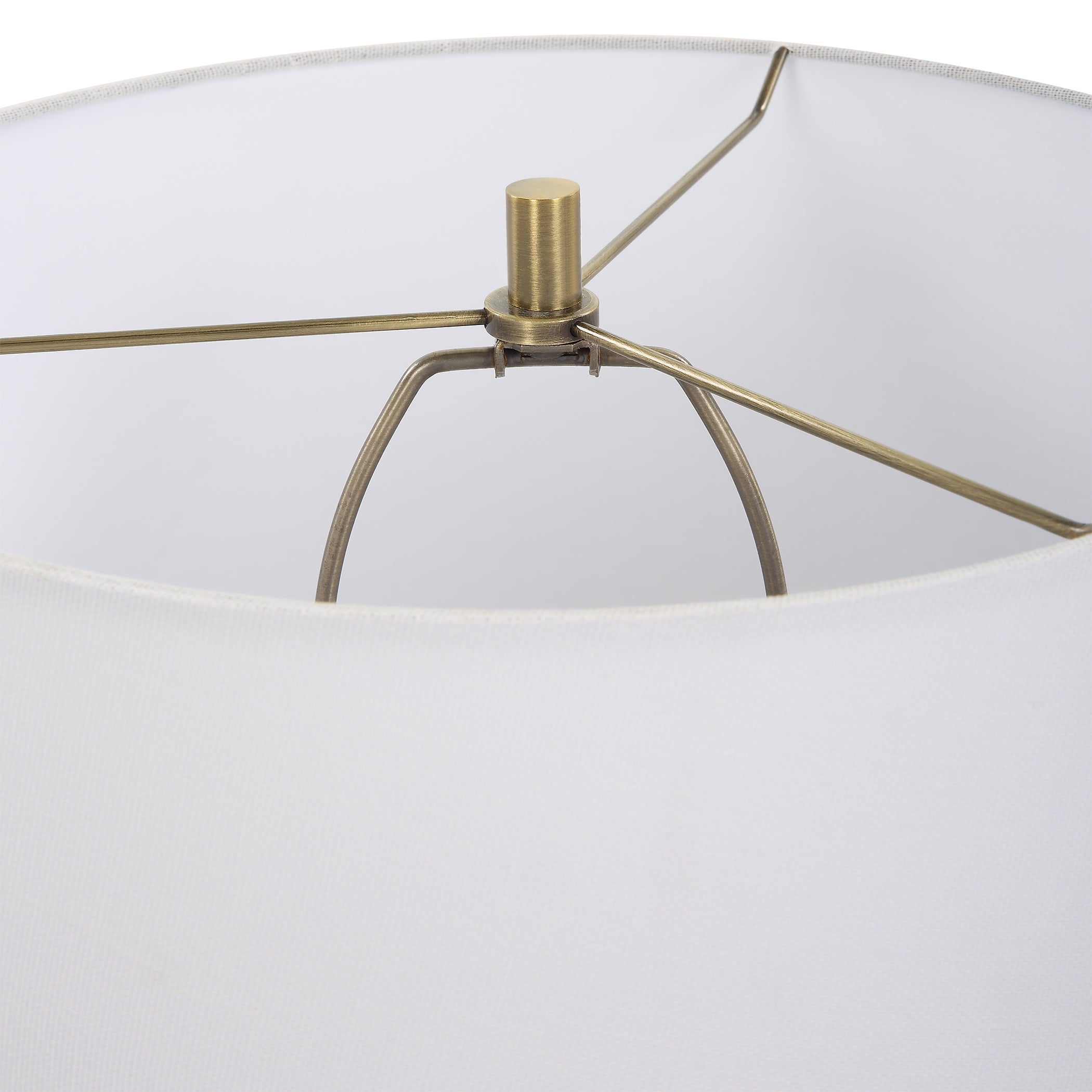 Uttermost Lighting Uttermost Brielle Polished Black Table Lamp
