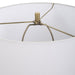 Uttermost Lighting Uttermost Brielle Polished Black Table Lamp