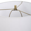 Uttermost Lighting Uttermost Brielle Polished Black Table Lamp
