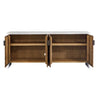 Uttermost Furniture Uttermost Brinson Carved Wood 4 Door Cabinet