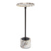 Uttermost Uttermost Brunson White Marble Drink Table