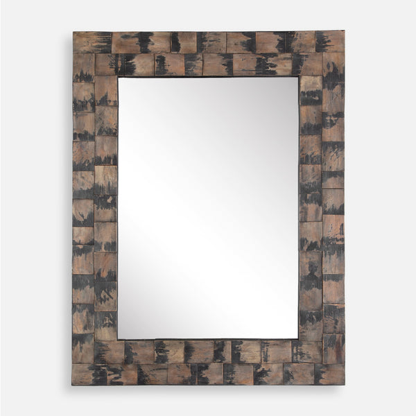 Uttermost Home Decor Uttermost Burke Wooden Mirror