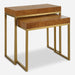 Uttermost Furniture Uttermost Burl-esque Wooden Nesting Tables, S/2