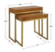 Uttermost Furniture Uttermost Burl-esque Wooden Nesting Tables, S/2
