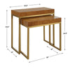 Uttermost Furniture Uttermost Burl-esque Wooden Nesting Tables, S/2