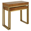 Uttermost Furniture Uttermost Burl-esque Wooden Nesting Tables, S/2