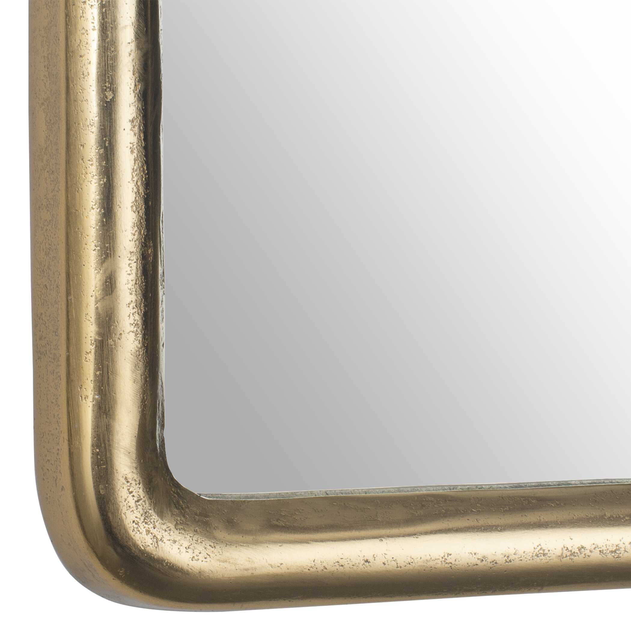 Uttermost Home Decor Uttermost Burton Indoor-Outdoor Brass Mirror