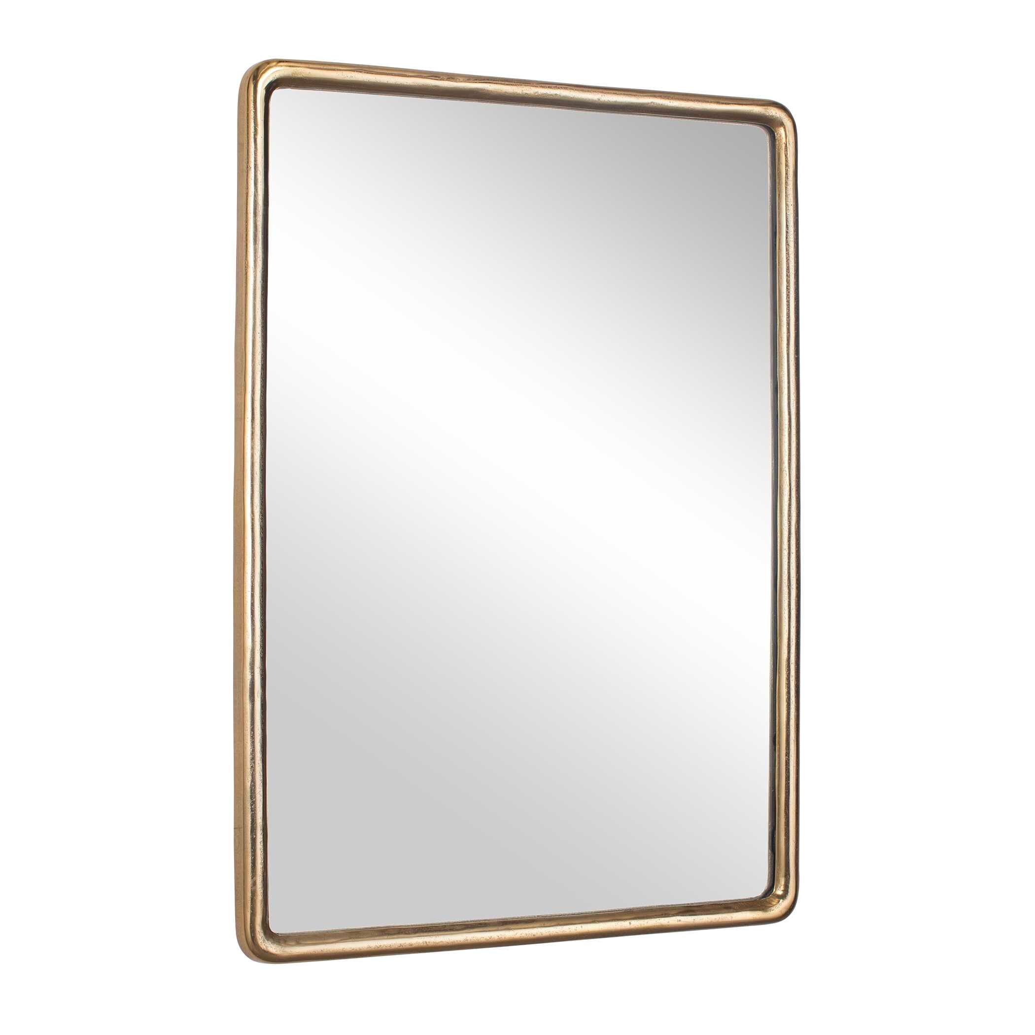 Uttermost Home Decor Uttermost Burton Indoor-Outdoor Brass Mirror