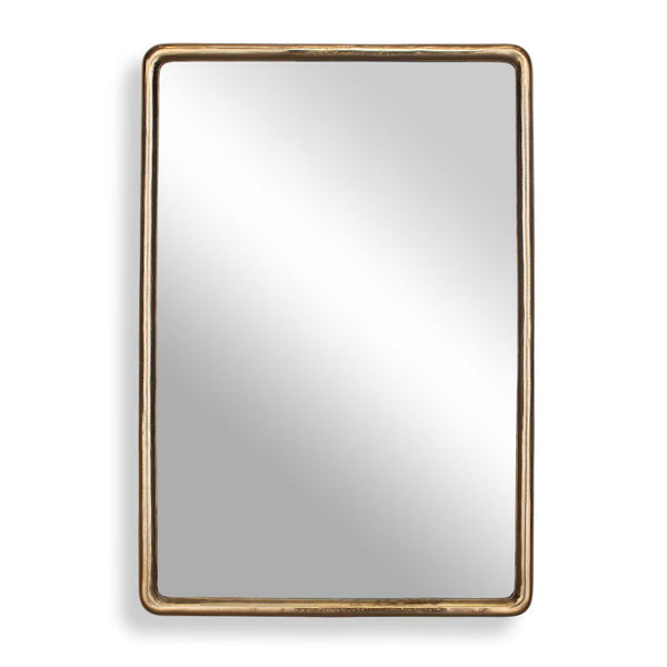 Uttermost Home Decor Uttermost Burton Indoor-Outdoor Brass Mirror