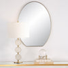 Uttermost Home Decor Uttermost Cabell Brass Oval Mirror