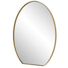 Uttermost Home Decor Uttermost Cabell Brass Oval Mirror