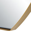Uttermost Home Decor Uttermost Cabell Brass Oval Mirror