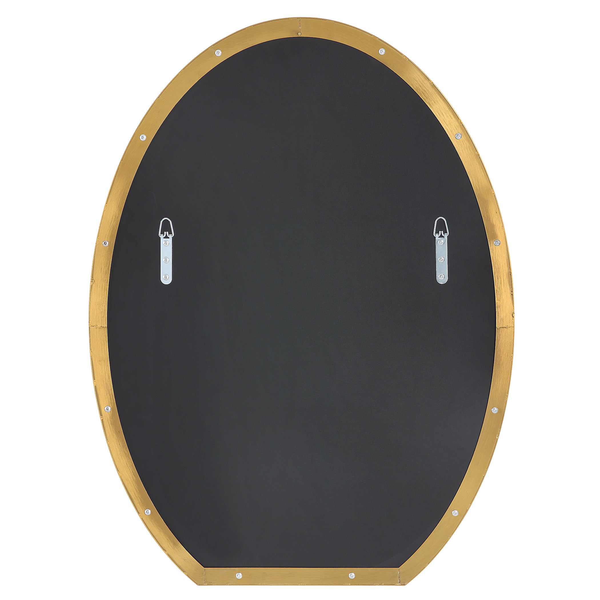 Uttermost Home Decor Uttermost Cabell Brass Oval Mirror