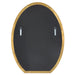 Uttermost Home Decor Uttermost Cabell Brass Oval Mirror
