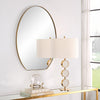 Uttermost Home Uttermost Cabell Brass Oval Mirror