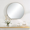 Uttermost Home Decor Uttermost Cabell Small Brass Mirror