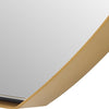 Uttermost Home Uttermost Cabell Small Brass Mirror