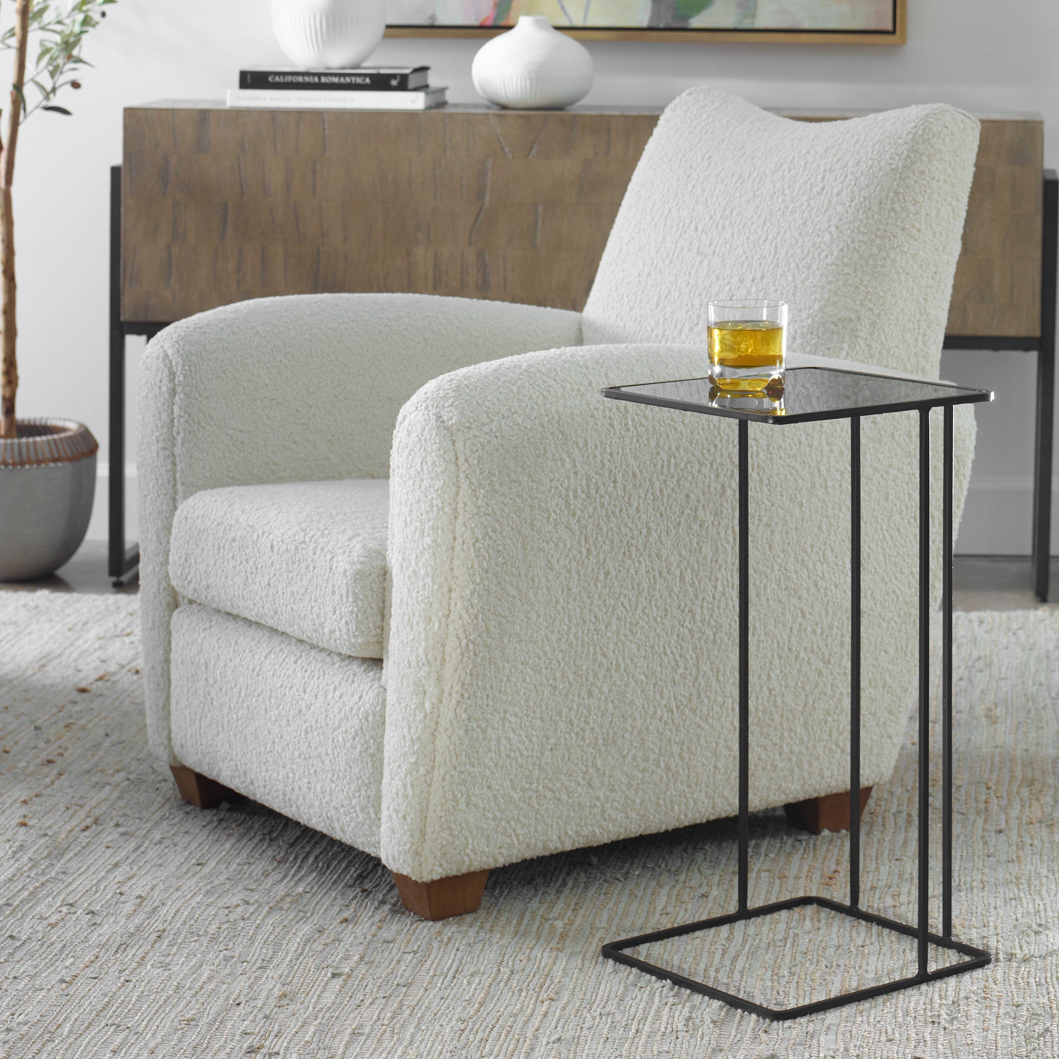 Uttermost Home Uttermost Cadmus Black Accent Table