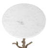 Uttermost Furniture Uttermost Calais White Marble Accent Table