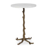 Uttermost Furniture Uttermost Calais White Marble Accent Table