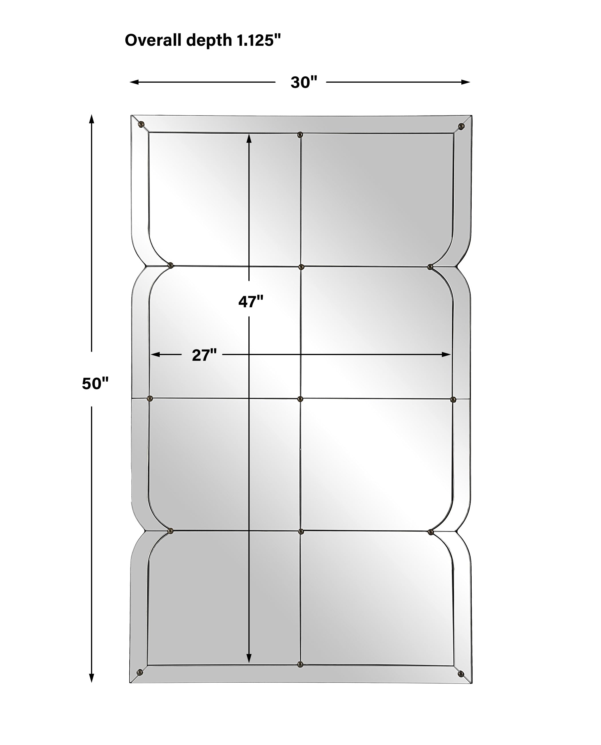 Uttermost Home Decor Motor Freight - Est Rate Quoted Uttermost Calgary Oversized Panel Mirror