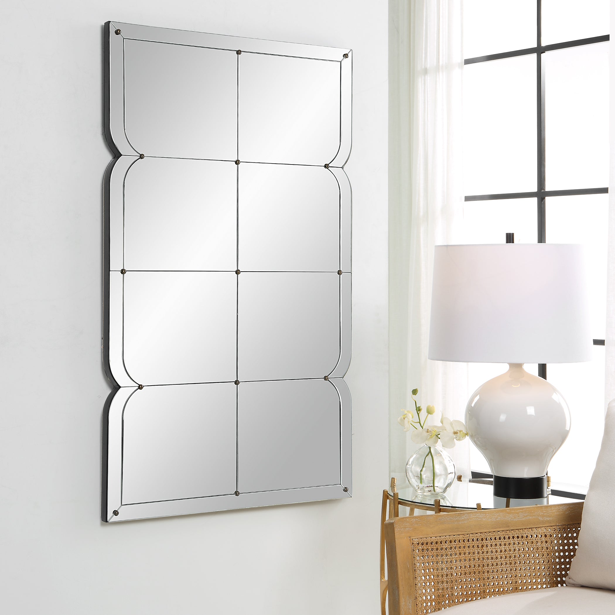 Uttermost Home Motor Freight - Rate to be Quoted Uttermost Calgary Oversized Panel Mirror