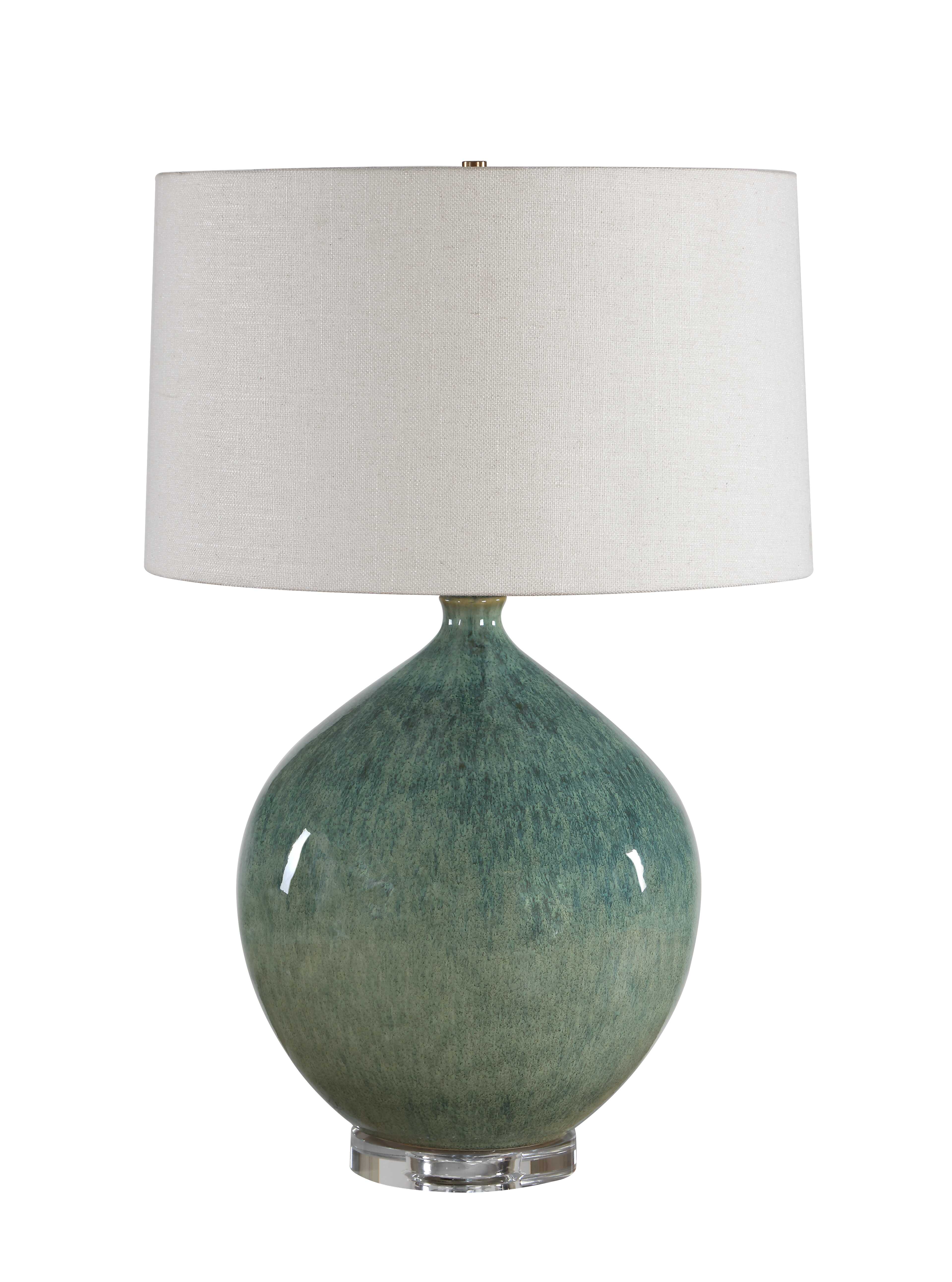 Uttermost Lighting Uttermost Callista Teal Blue Table Lamp