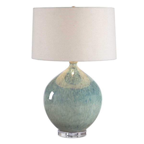 Uttermost Lighting Uttermost Callista Teal Blue Table Lamp