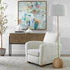 Uttermost Home Uttermost Captiva Brass Floor Lamp