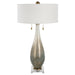 Uttermost Home Uttermost Cardoni Bronze Glass Table Lamp