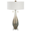Uttermost Home Uttermost Cardoni Bronze Glass Table Lamp